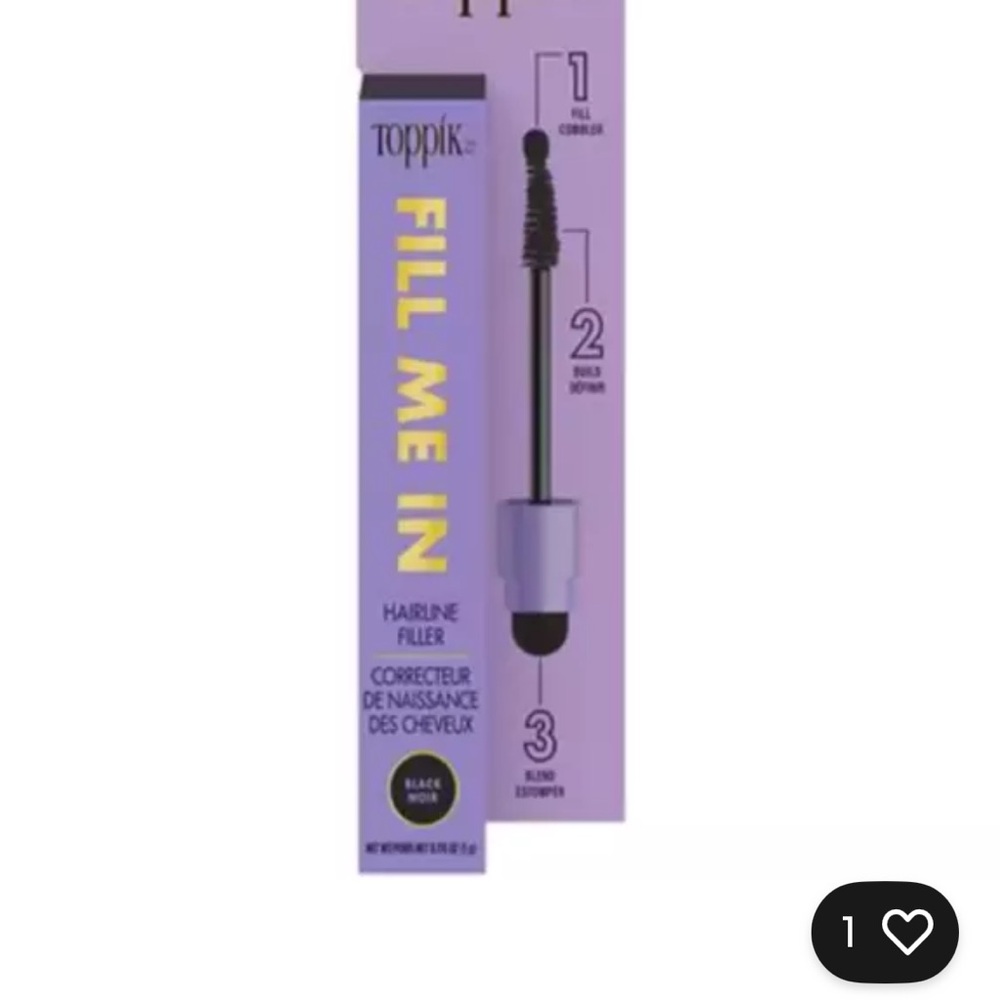 Toppik Hairline Filler in Black